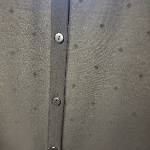 Forever 21 semi sheer button back blouse - Picture 9 of 10